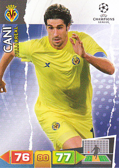 Cani Villarreal 2011/12 Panini Adrenalyn XL CL #261